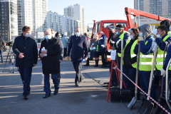 Проведена оценка готовности района к уборке в зимний период