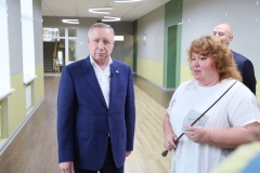 Александр Беглов: Спортивную площадку возле школы № 197 на Фурштатской улице благоустроят к началу учебного года
