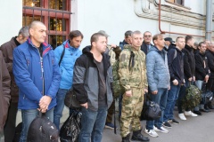Из Кировского района на боевую подготовку отправили более 30 мобилизованных