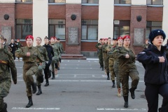 Порядка 300 юнармейцев примут участие в параде Победы на Дворцовой площади