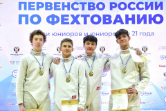 Успех шпажистов Санкт‑Петербурга на первенстве России