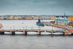 В ночь на 15 ноября завершается период для разводки мостов на рукавах Невы