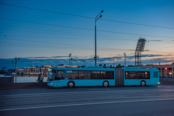 120 новых «гармошек» пополнят автобусный парк Петербурга