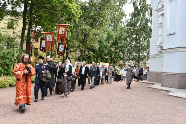 Крестный ход Царский путь прошел в Кронштадте