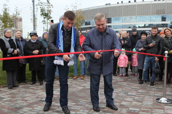В Невском районе появилась новая зона отдыха
