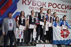 Триумф стрелков СШОР № 3 на Кубке России в Архангельске: золото, серебро и бронза у воспитанников школы