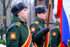 Траурная церемония прошла на Ново-Волковском кладбище Фрунзенского района