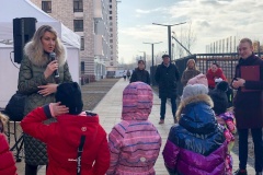 В Невском районе прошла акция "Час земли"
