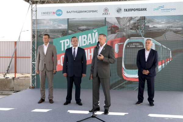Старт строительства трамвайной сети «Славянка»