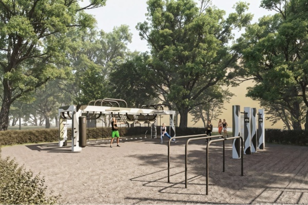 В парке «Тихий отдых» на Каменном острове благоустроят спортивную площадку