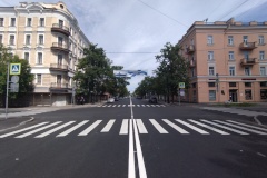 На проспекте Ленина в Кронштадте завершился ремонт