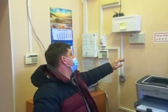 Городские пожарные на страже безопасности учреждений здравоохранения