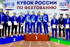 Петербуржцы отличились на Кубке России по фехтованию