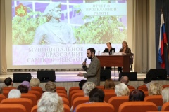 В Доме молодежи «Форпост» состоялась встреча с жителями муниципального образования Сампсониевское