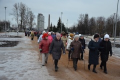 В Пулковском парке прошла акция "900 шагов Памяти"