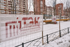 Новая тепломагистраль повысит надежность теплоснабжения 49 зданий в Приморском районе