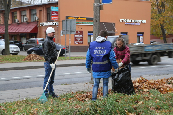 Общегородской субботник собрал более 12 000 жителей Выборгского района