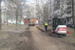 Освещение в жилом квартале станции метро "Гражданский проспект" появится раньше