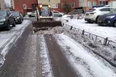 Заместитель главы администрации Фрунзенского района Елена Сальман проверила ход уборки