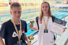 Пловцы Петродворцового – победители всероссийских соревнований «Белые ночи»