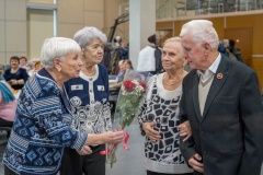 Ветеранские общественные организации Курортного района принимают новогодние поздравления