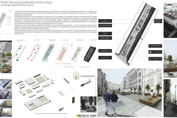 Подведение итогов первого этапа архитектурного конкурса на проект благоустройства территории Большой Морской улицы