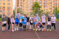 В Невском районе состоялся турнир по стритболу среди любительских команд