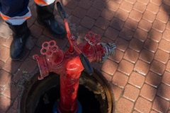 Перед началом учебного года вблизи образовательных учреждений проводится плановая проверка более 2500 пожарных гидрантов