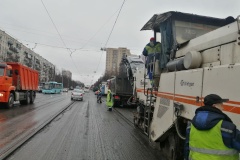 В рамках реализации проекта «Безопасные качественные дороги» на проспекте Науки начались ремонтные работы дорожного покрытия