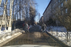В Невском районе начата комплексная уборка территорий