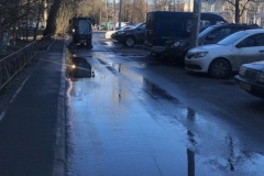 Во Фрунзенском районе весенняя уборка стартовала на две недели раньше