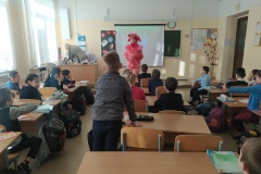 «Красный волк охраняет природу»  вместе с обучающимися 102 школы