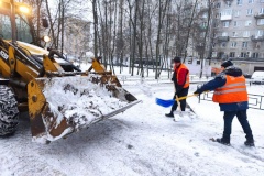 В районе работают коммунальные службы