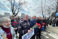 Представители Невского района приняли участие в церемонии в память о погибших при аварии на Чернобыльской АЭС