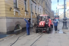 В Центральном районе стартовала масштабная комплексная уборка