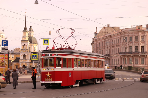 Маршрут ретро-трамвая «Первый туристический» (Т1)