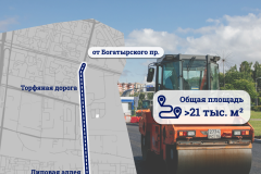 В Приморском районе стартовал ремонт Липовой аллеи и Торфяной дороги