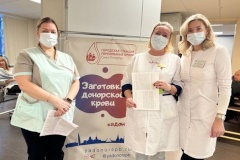 За две недели 2024 года в Красногвардейском прошло две донорские акции