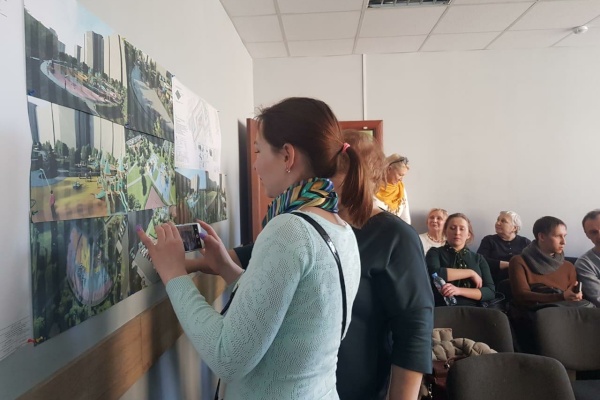 Общественные обсуждения дизайн-проекта благоустройства прошли во Фрунзенском районе