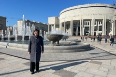 Открытие фонтанов в Московском районе