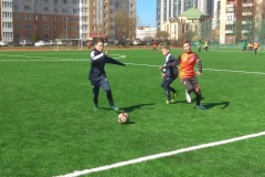 В олимпийской спортшколе Кировского района открыли футбольный сезон