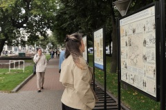 На Площади Ленина работает выставка Русского географического общества «100 достоверных фактов о Новороссии»