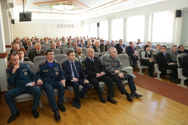 Районные структуры МЧС подвели итоги года