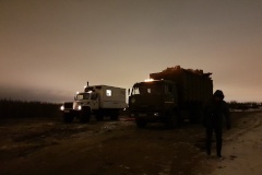 Несанкционированная свалка в промышленной зоне в Красносельском районе
