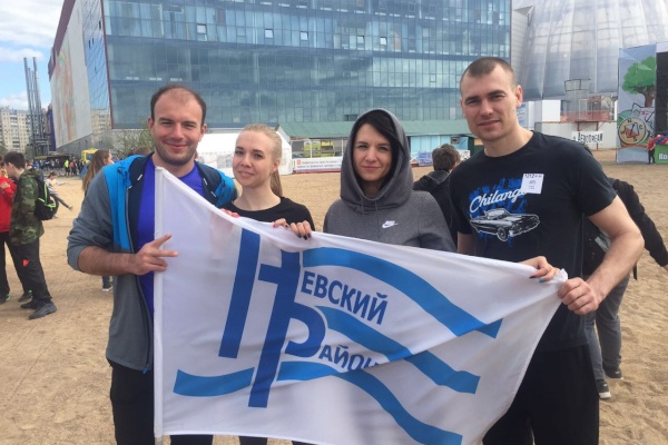 Команда Невского района приняла участие в соревнованиях по спортивному ориентированию «Российский Азимут – 2017»
