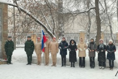 Юнармейцы помогают в организации памятных мероприятий, посвященных блокаде Ленинграда