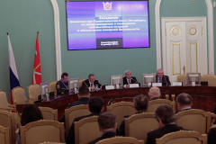 Заседание Комиссии при Правительстве Санкт‑Петербурга по предупреждению и ликвидации чрезвычайных ситуаций и обеспечению пожарной безопасности