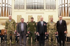 Итоги Года защитника Отечества подвёл глава района Андрей Хорт во время ежегодного отчёта перед жителями