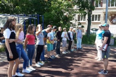 Прошли «Летние веселые старты» для участников городских оздоровительных лагерей Кировского района