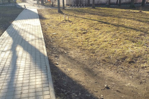 МО «Георгиевский» проведены работы по уборке территорий зеленых насаждений общего пользования